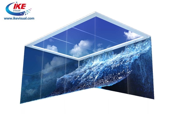 Advertising Naked Eye 3D LED Display 90 Degree P6 Full Color Outdoor LED TV Screen